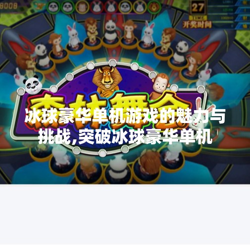 冰球豪华单机游戏的魅力与挑战,突破冰球豪华单机
