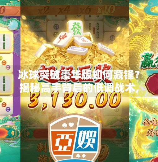 冰球突破豪华版如何藏锋？揭秘高手背后的低调战术,冰球突破豪华版如何藏锋