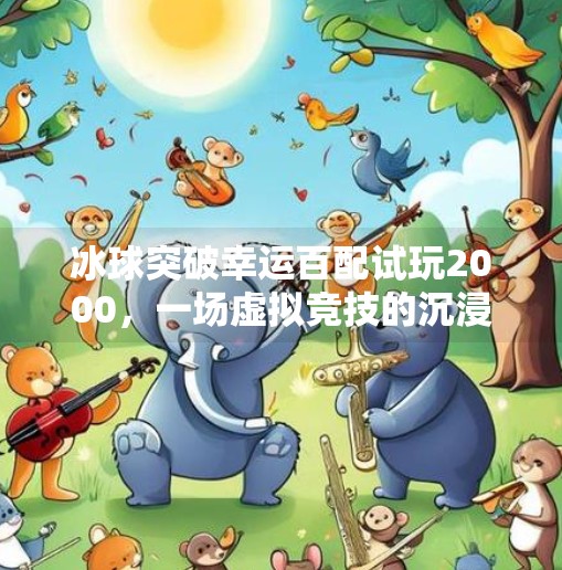 冰球突破幸运百配试玩2000，一场虚拟竞技的沉浸式体验，还是数字陷阱的温柔伪装？冰球突破幸运百搭试玩2000