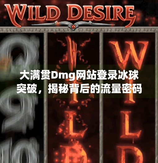 大满贯Dmg网站登录冰球突破，揭秘背后的流量密码与用户心理博弈,大满贯dmg网站登录冰球突破