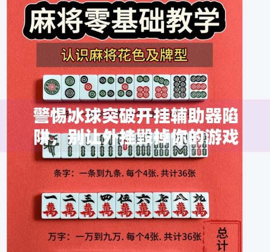 警惕冰球突破开挂辅助器陷阱，别让外挂毁掉你的游戏乐趣！冰球突破开挂辅助器下载