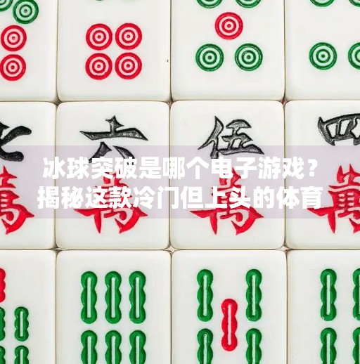 冰球突破是哪个电子游戏？揭秘这款冷门但上头的体育竞技类手游！冰球突破是哪个电子游戏