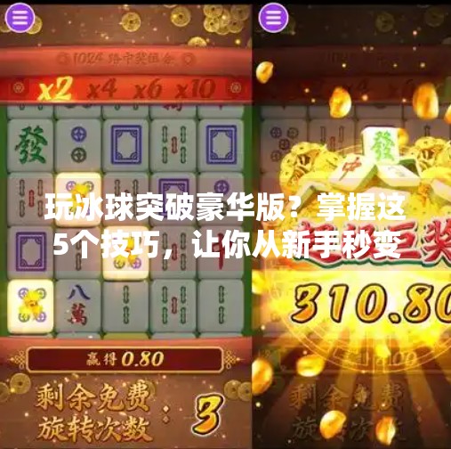 玩冰球突破豪华版？掌握这5个技巧，让你从新手秒变高手！玩冰球突破豪华版技巧
