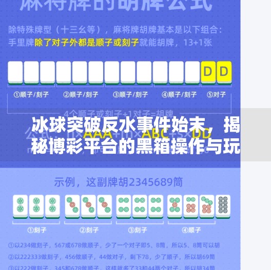 冰球突破反水事件始末，揭秘博彩平台的黑箱操作与玩家血泪教训,冰球突破反水是什么时候