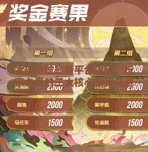 冰球突破最新平台揭秘，玩家必看的三大核心优势与避坑指南！冰球突破最新平台是什么