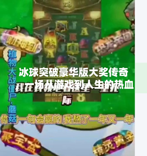 冰球突破豪华版大奖传奇，一场从游戏到人生的热血逆袭,冰球突破豪华版大奖传奇