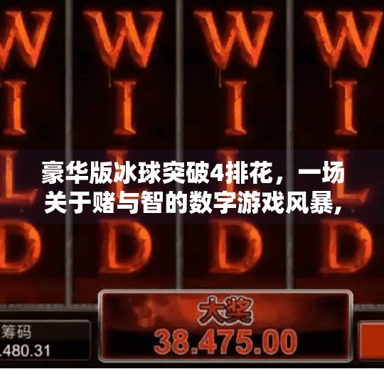 豪华版冰球突破4排花，一场关于赌与智的数字游戏风暴,豪华版冰球突破4排花