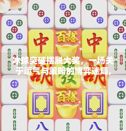 冰球突破摆脱大奖，一场关于运气与策略的博弈迷局,冰球突破摆脱大奖